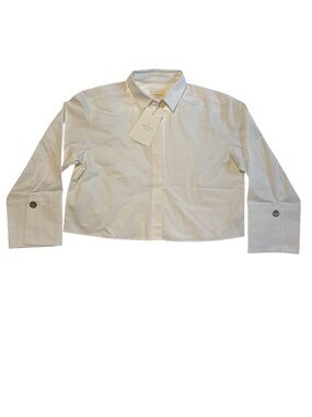 Sezane- Chemise OctavineShirt Top in Ecru